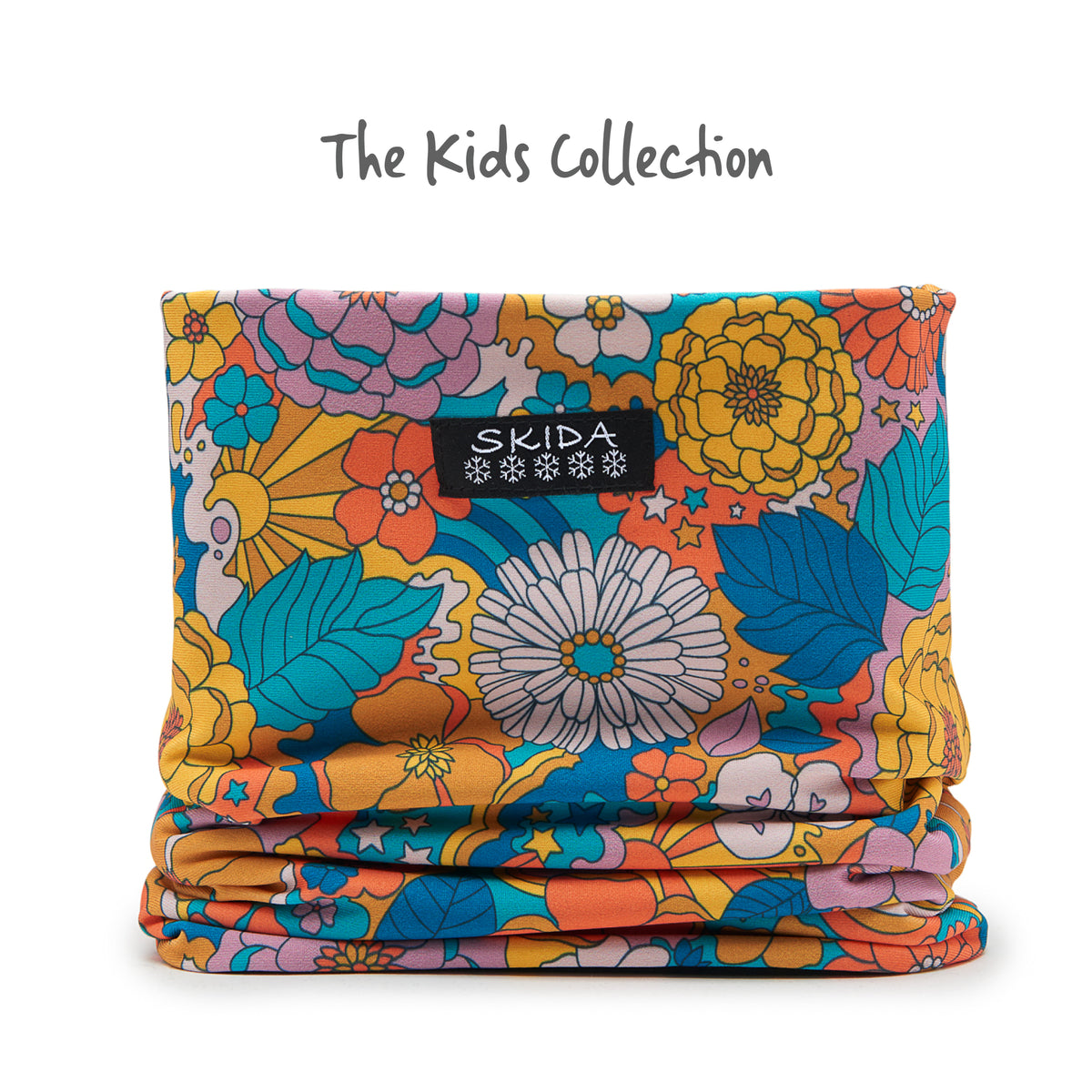 Golden Girl | Kids Alpine Fleece-Lined Neckwarmer