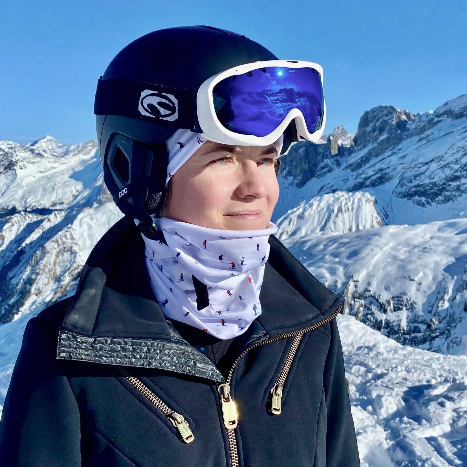 Crowded Slopes | Snow Tour Neck Gaiter
