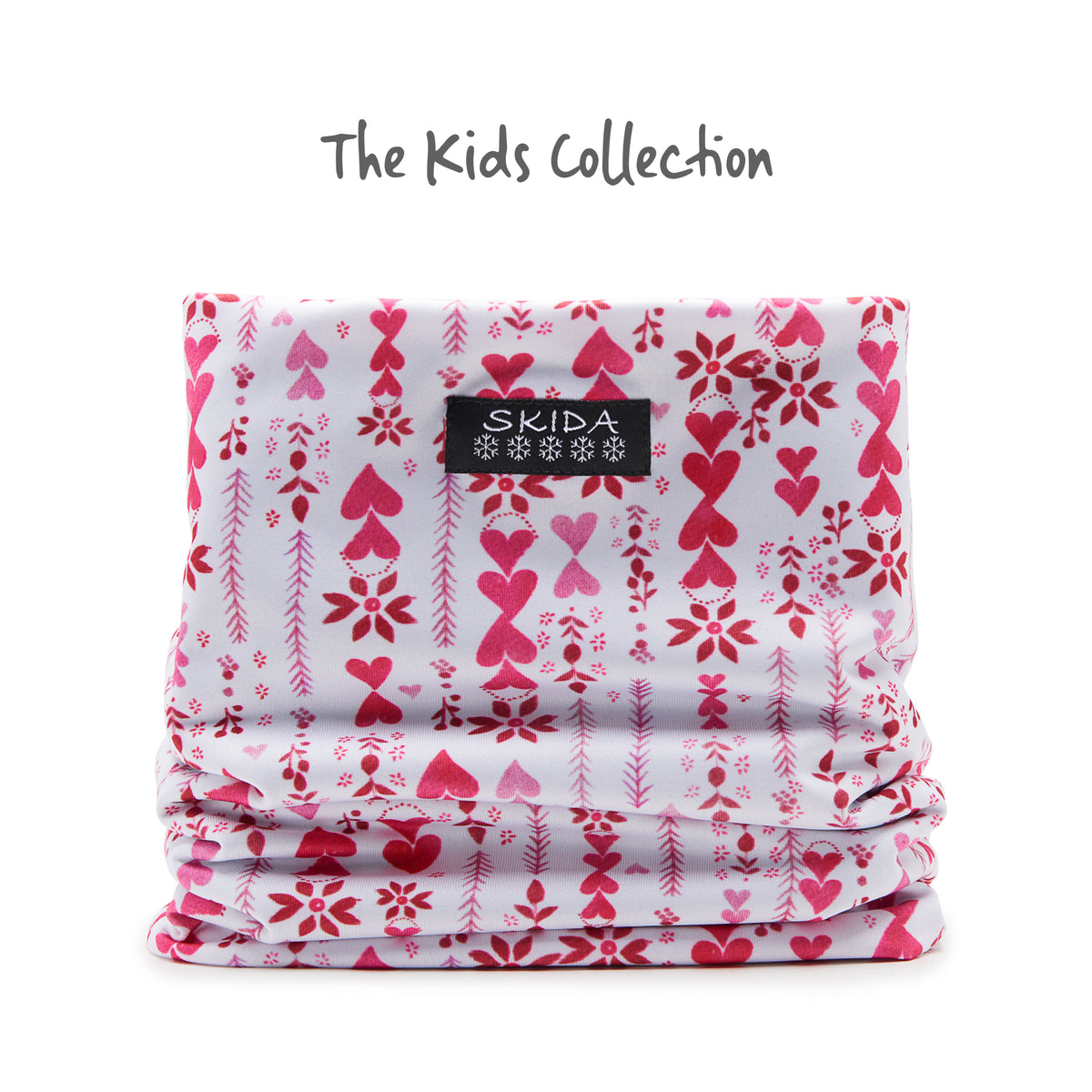 Heart Strings | Kids Alpine Fleece-Lined Neckwarmer