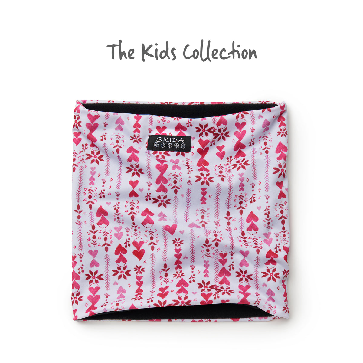 Heart Strings | Kids Alpine Fleece-Lined Neckwarmer