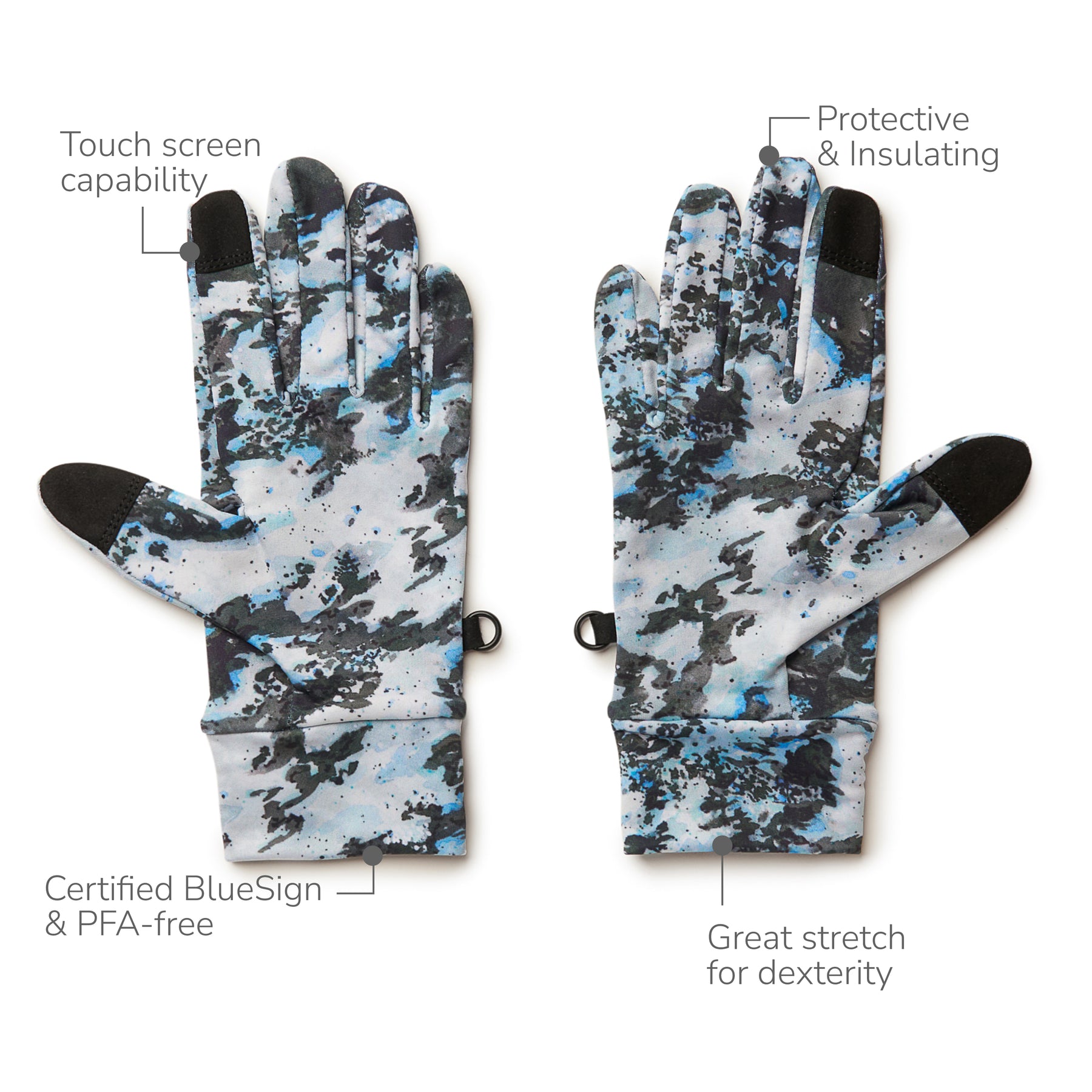 Granite Camo | Pursuit Performance Liner Glove