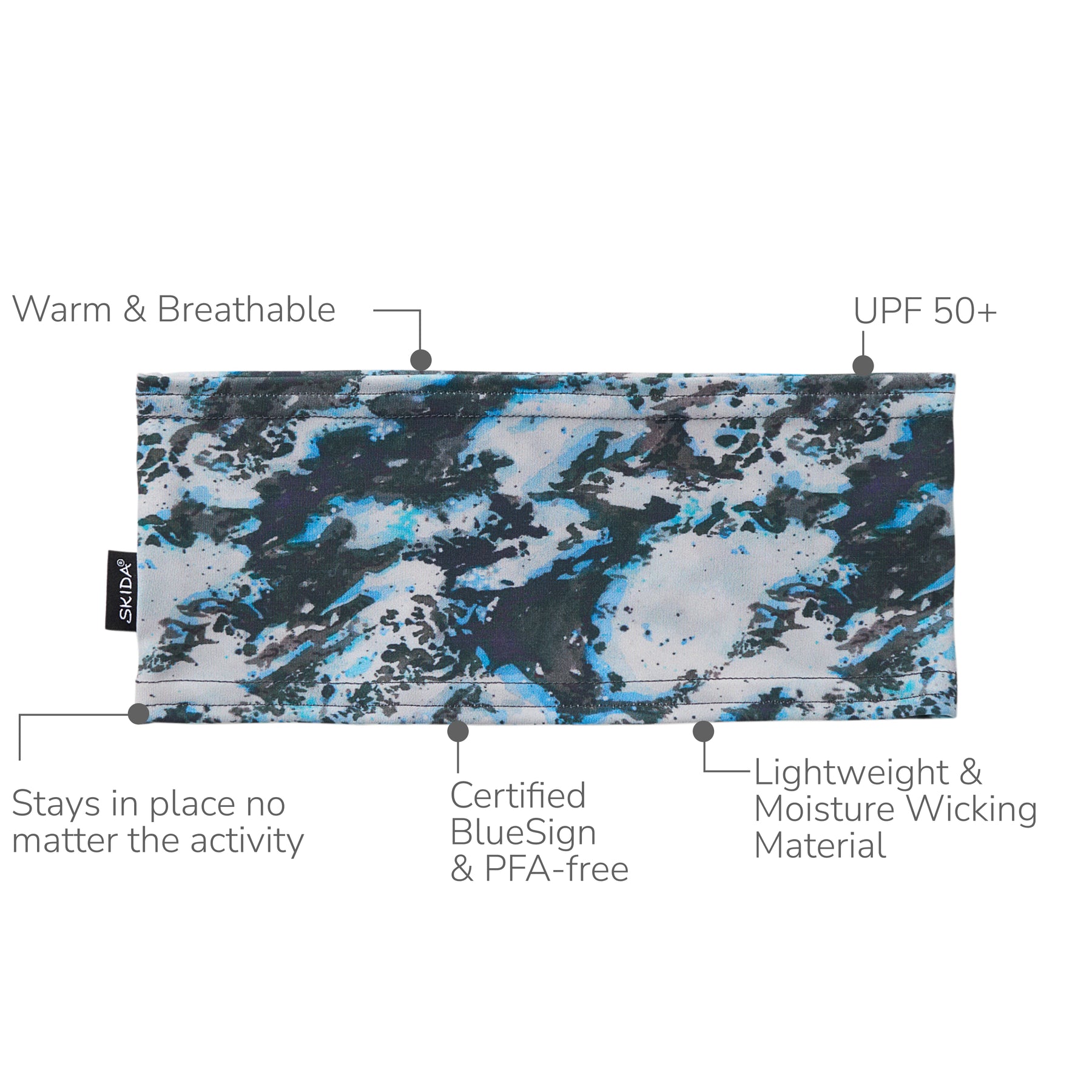 Granite Camo | Pursuit Performance Headband