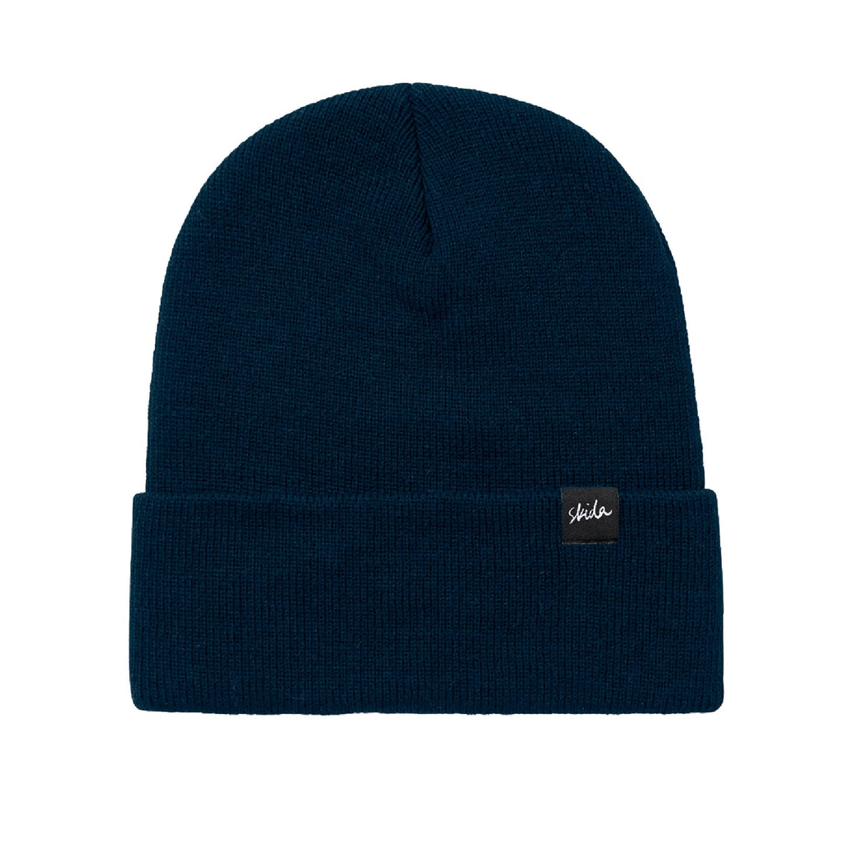 Deep Blue | Classic Cuffed Knit Beanie