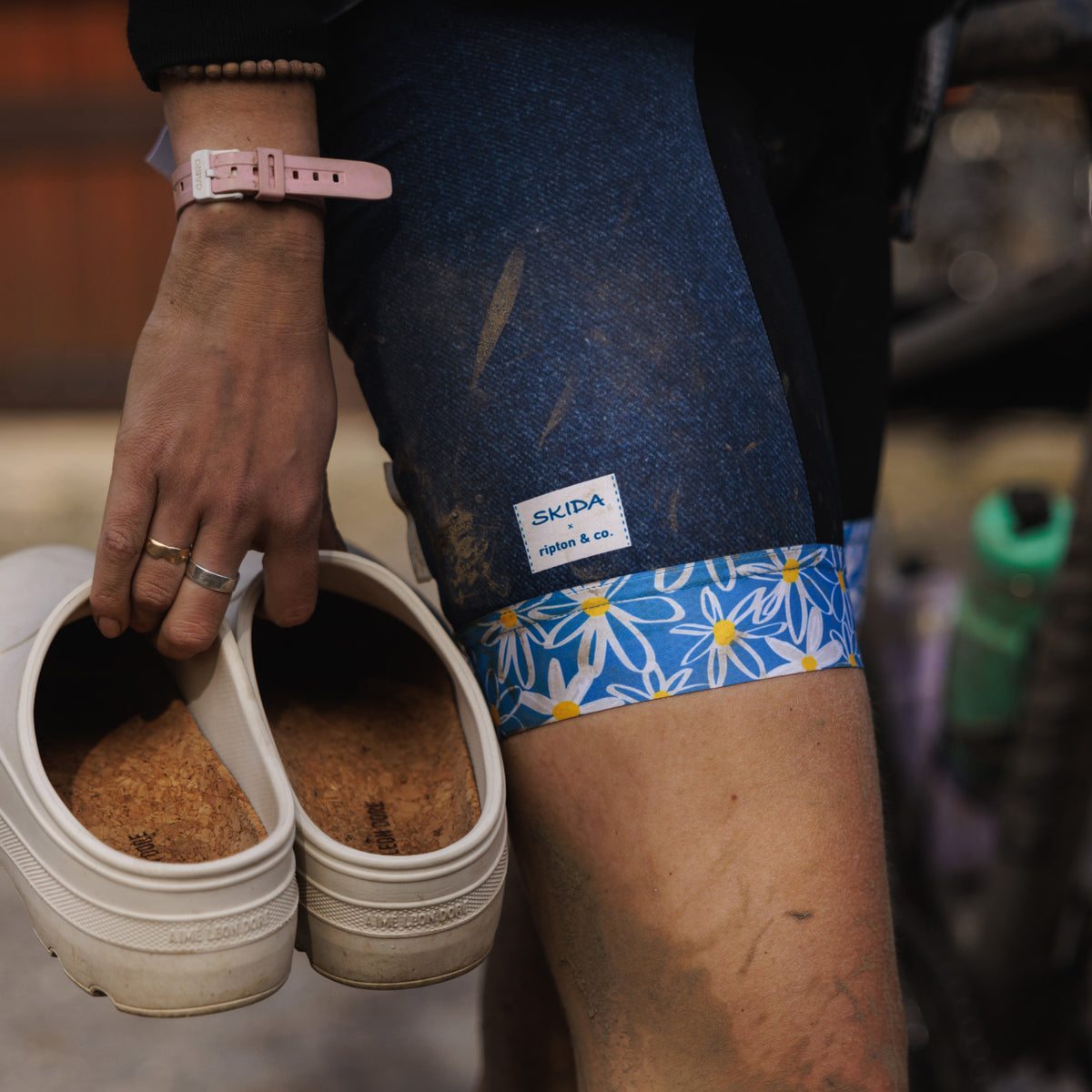 Denim Daisy | Bike Bib