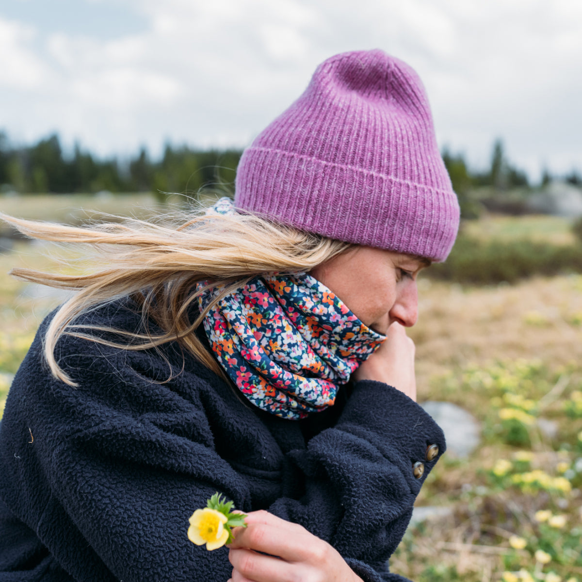 Hyacinth | Cashmere Kirby Knit