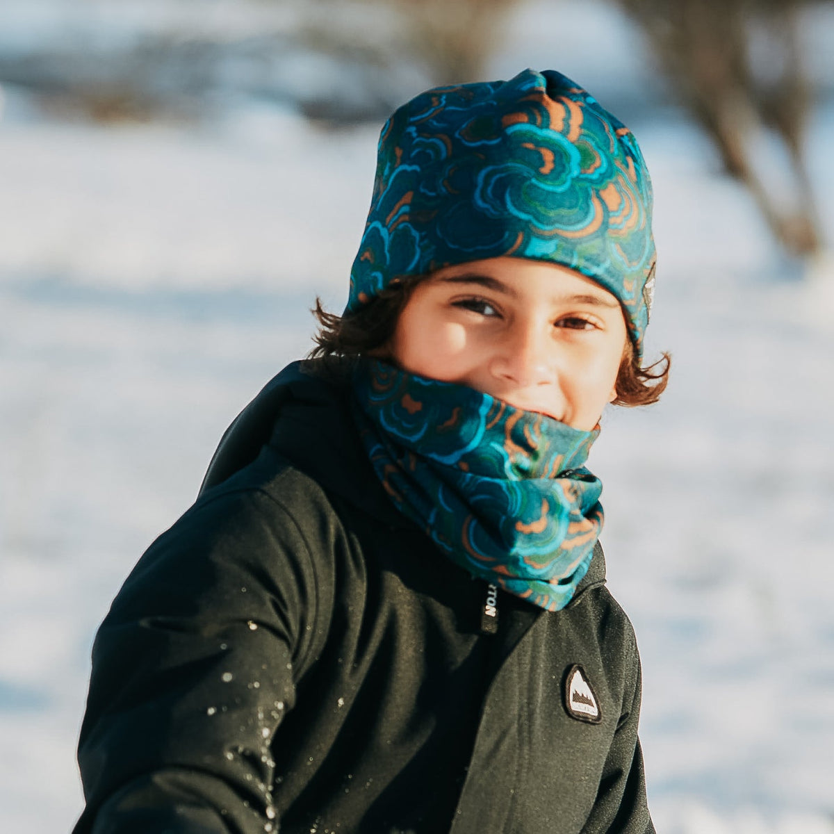 Fun Guy | Kids Alpine Fleece-Lined Neckwarmer