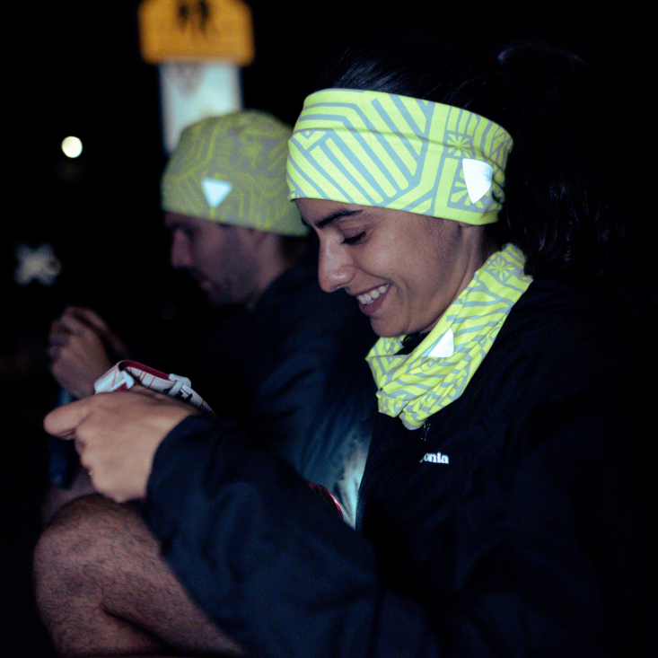 Neon Waves | Nordic Lightweight Running Headband