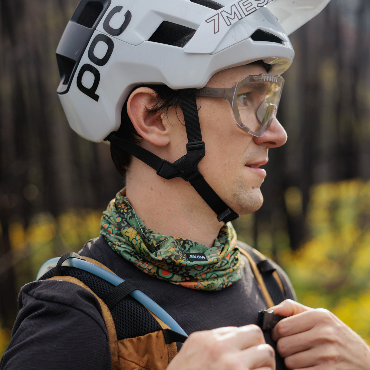 bike helmet neck sun protection Battenkill