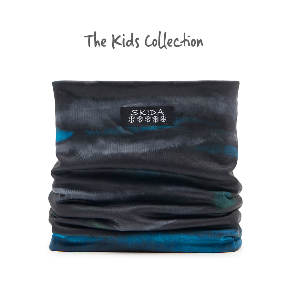 Tidal Wave | Kids Alpine Fleece-Lined Neckwarmer