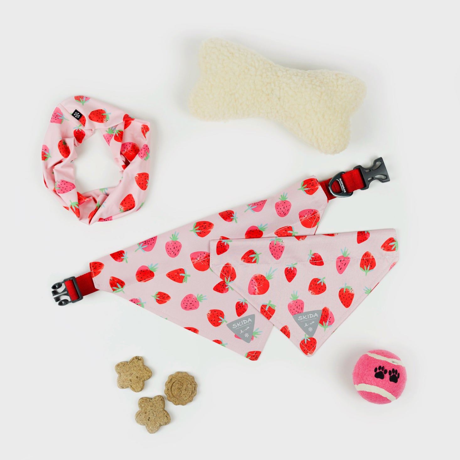 Strawberry Fields | Dog Bandana