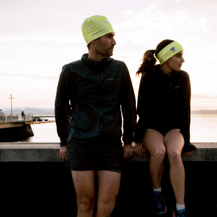Neon Waves | Alpine Fleece-Lined Hat