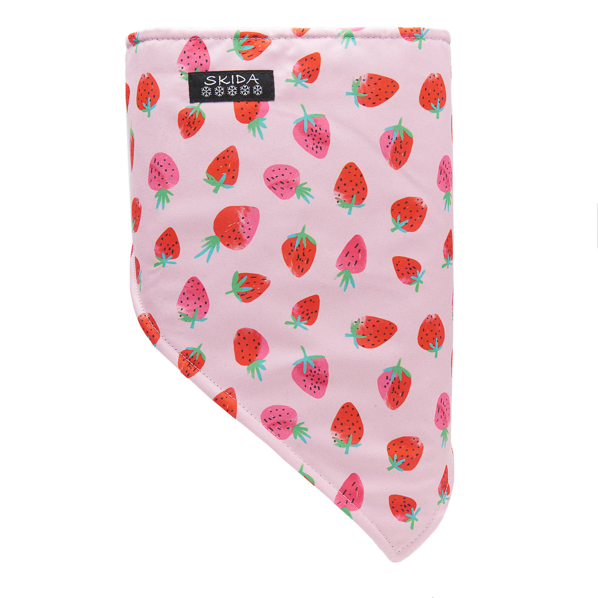 bandita Skida Polartec Winter Lined neck warmer strawberry