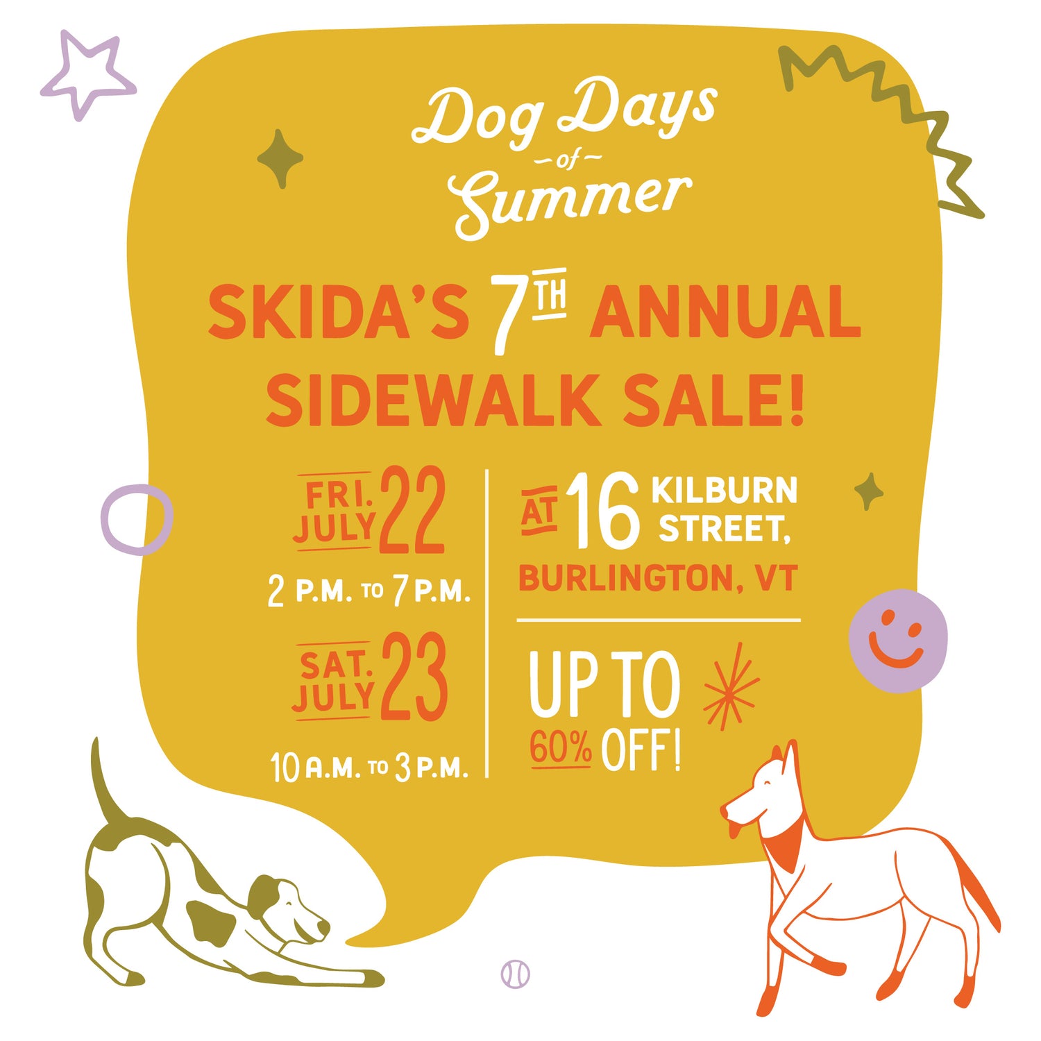 Our 7th Annual Sidewalk Sale!