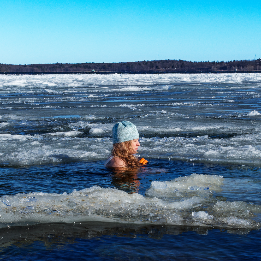 Lake Champlain Chilly Dipping