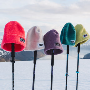 Hot Coral | High Pile Polartec® Fleece Hat