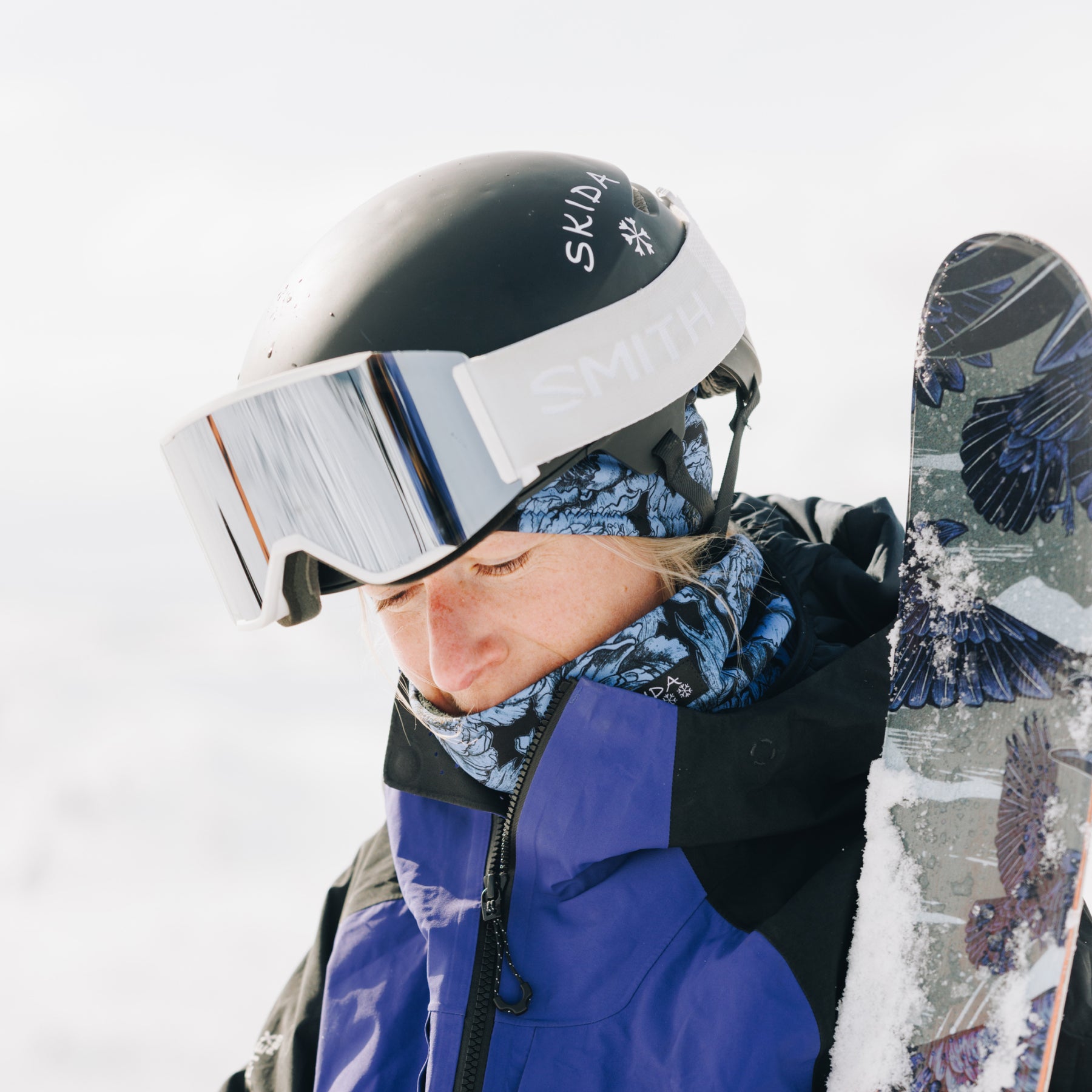 ski goggle headband Sapphire Bundle