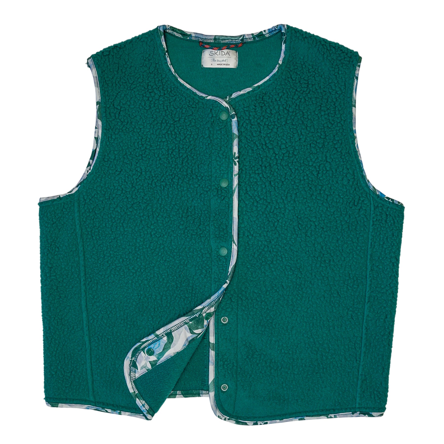 Glade | High Pile Polartec® Fleece Snap Vest