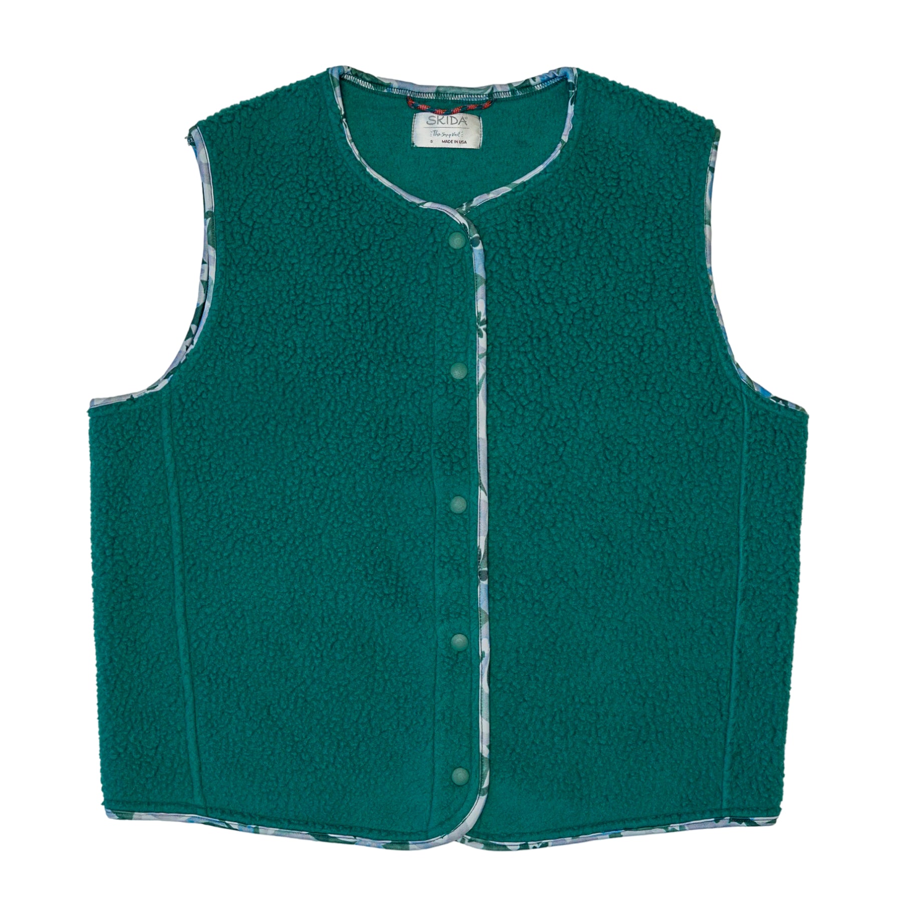 Glade | High Pile Polartec® Fleece Snap Vest
