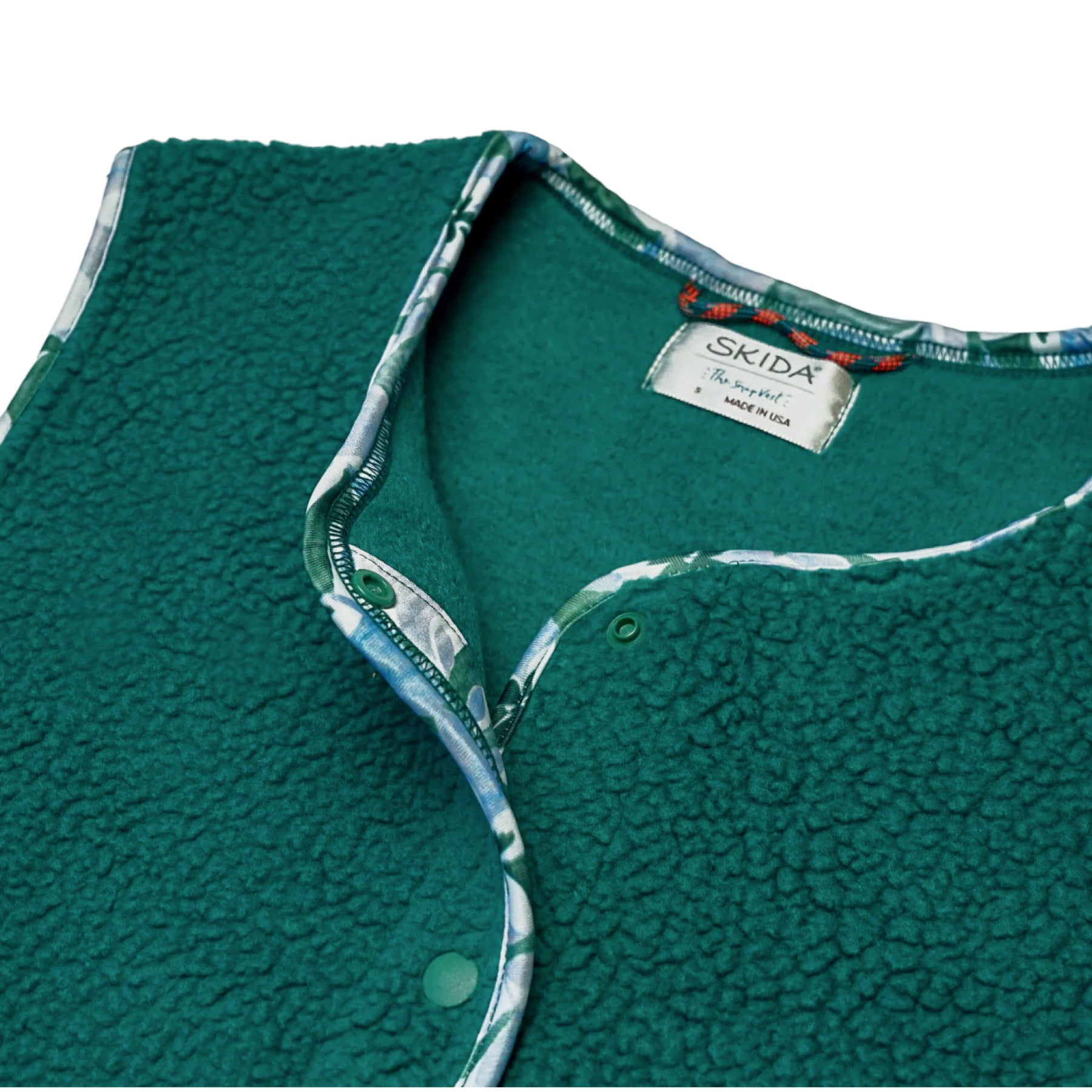 Glade | High Pile Polartec® Fleece Snap Vest