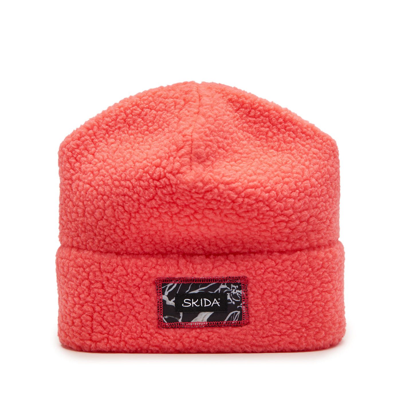 Hot Coral | High Pile Polartec® Fleece Hat