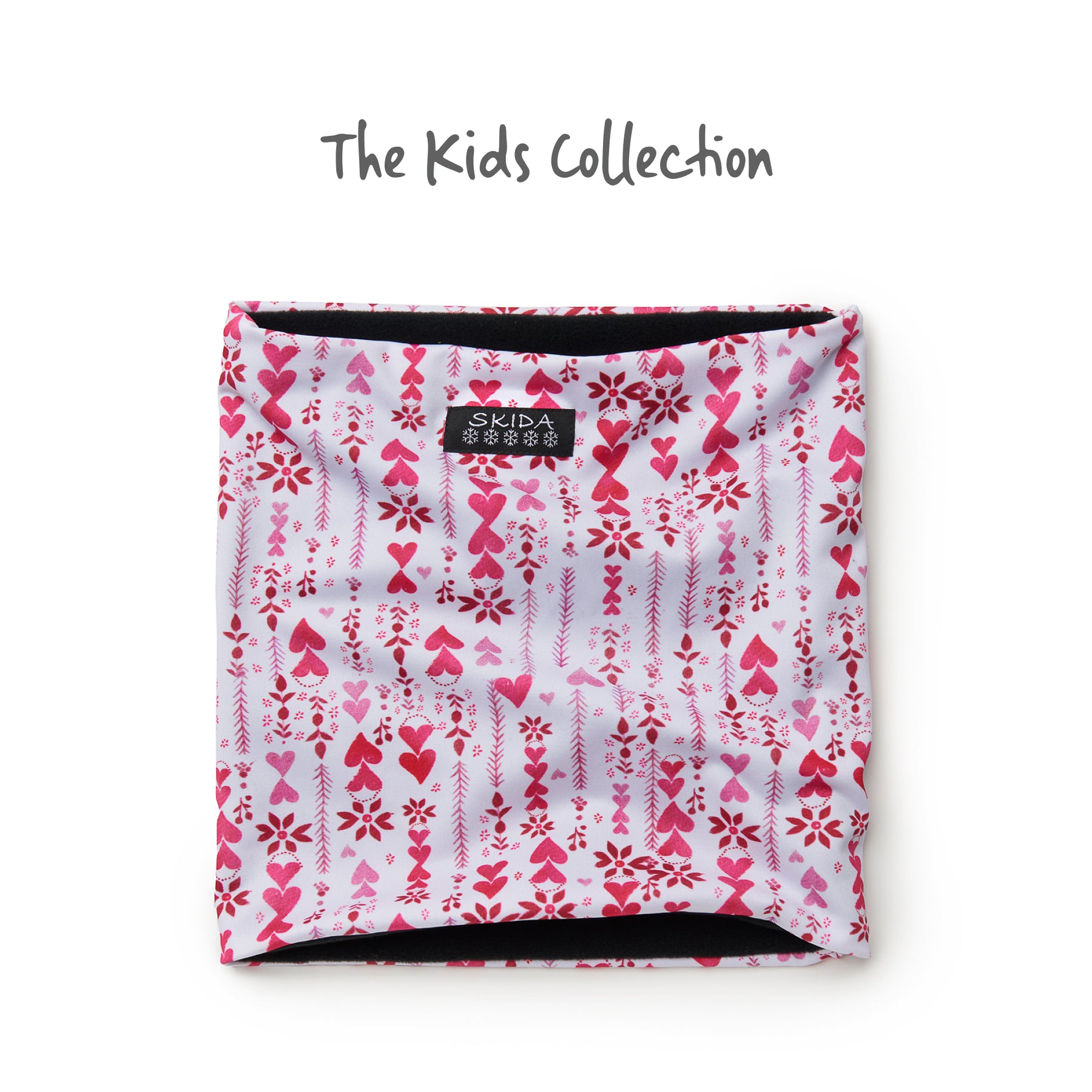 Heart Strings | Kids Alpine Fleece-Lined Neckwarmer