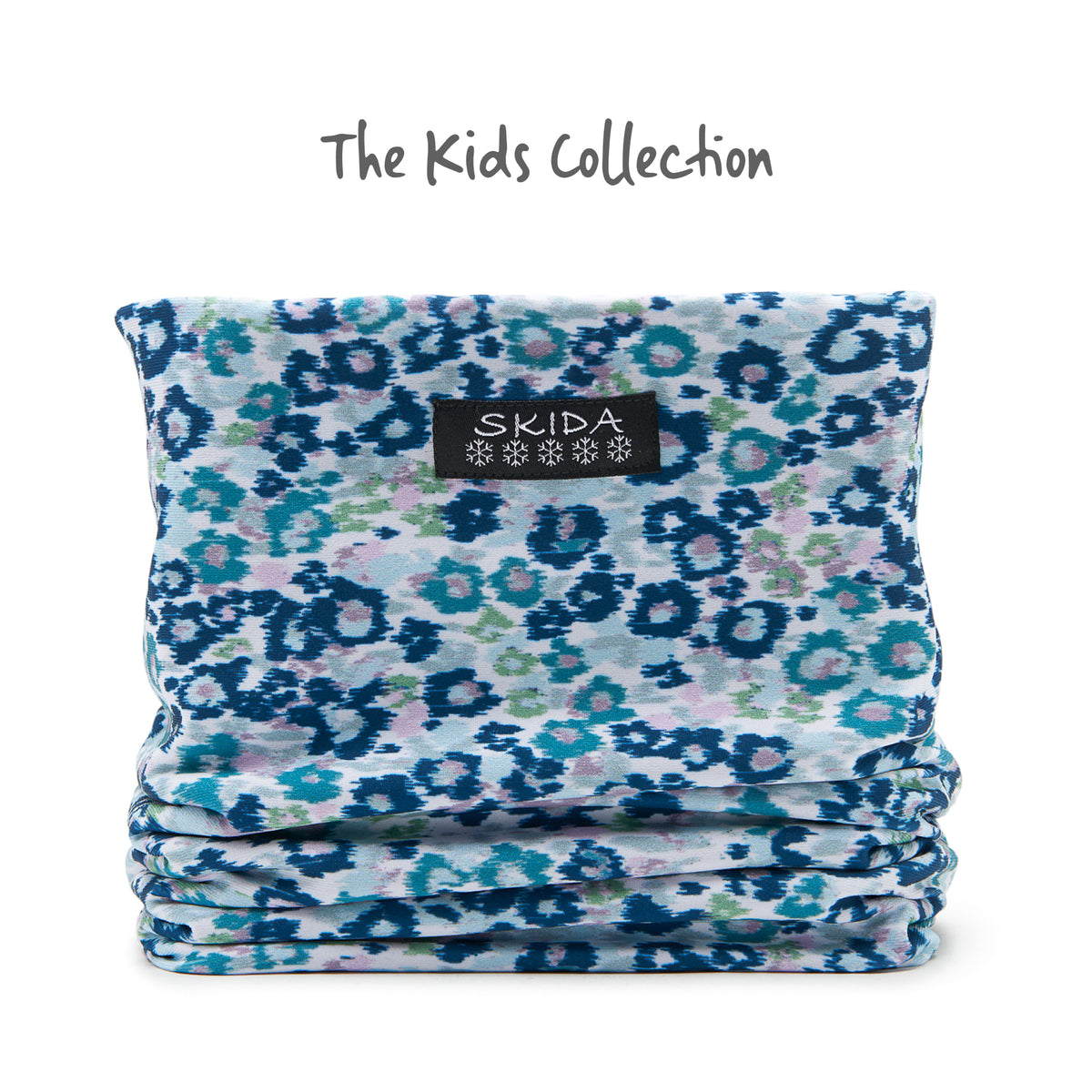 Snow Cat | Kids Alpine Fleece-Lined Neckwarmer