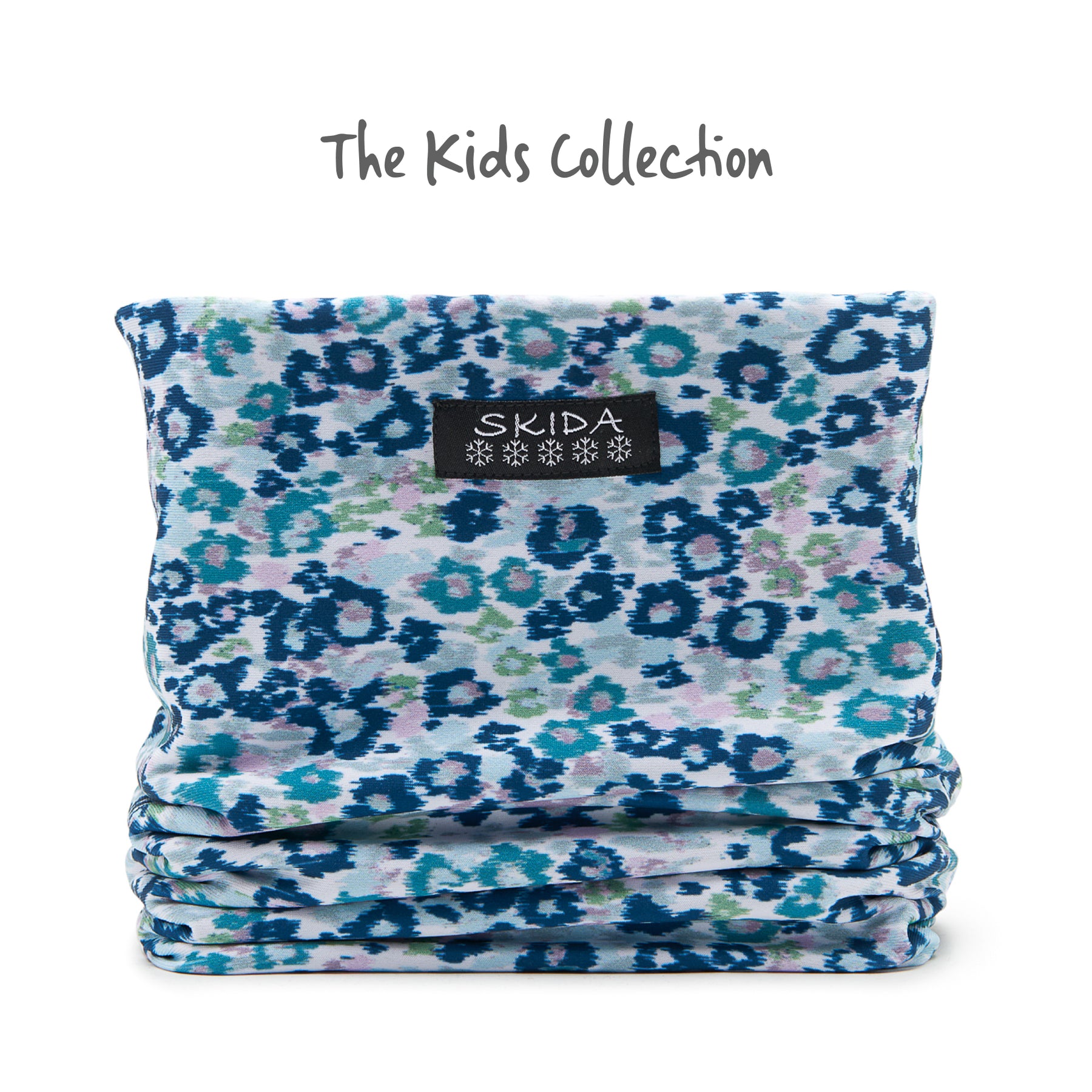 Snow Cat | Kids Alpine Fleece-Lined Neckwarmer