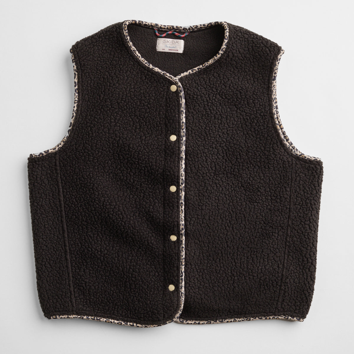 トップス MASU JACQUARD NATIVE FLEECE SNAP VEST 48 トップス MASU JACQUARD NATIVE FLEECE SNAP VEST 48