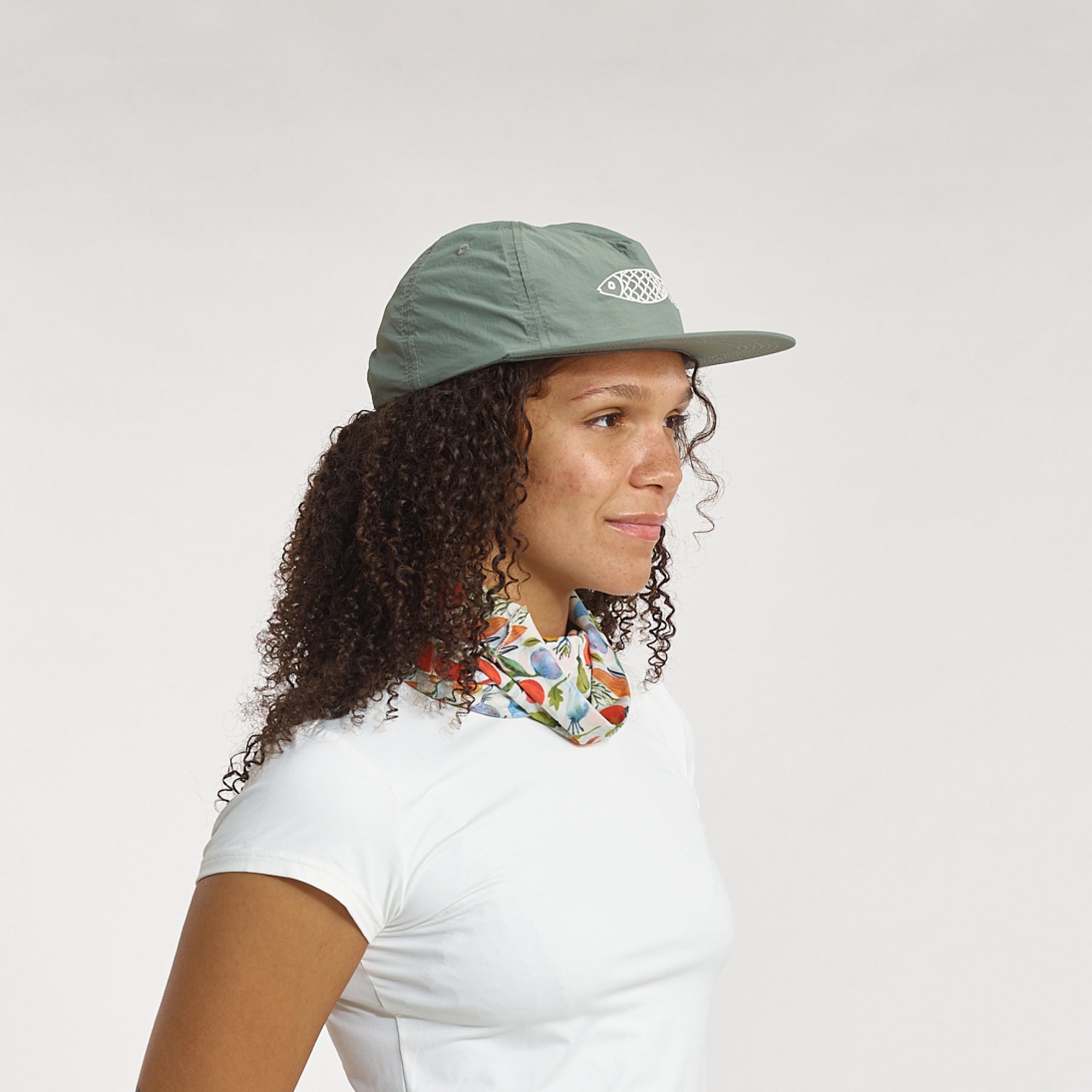 Fishy Gray | Motif Cap
