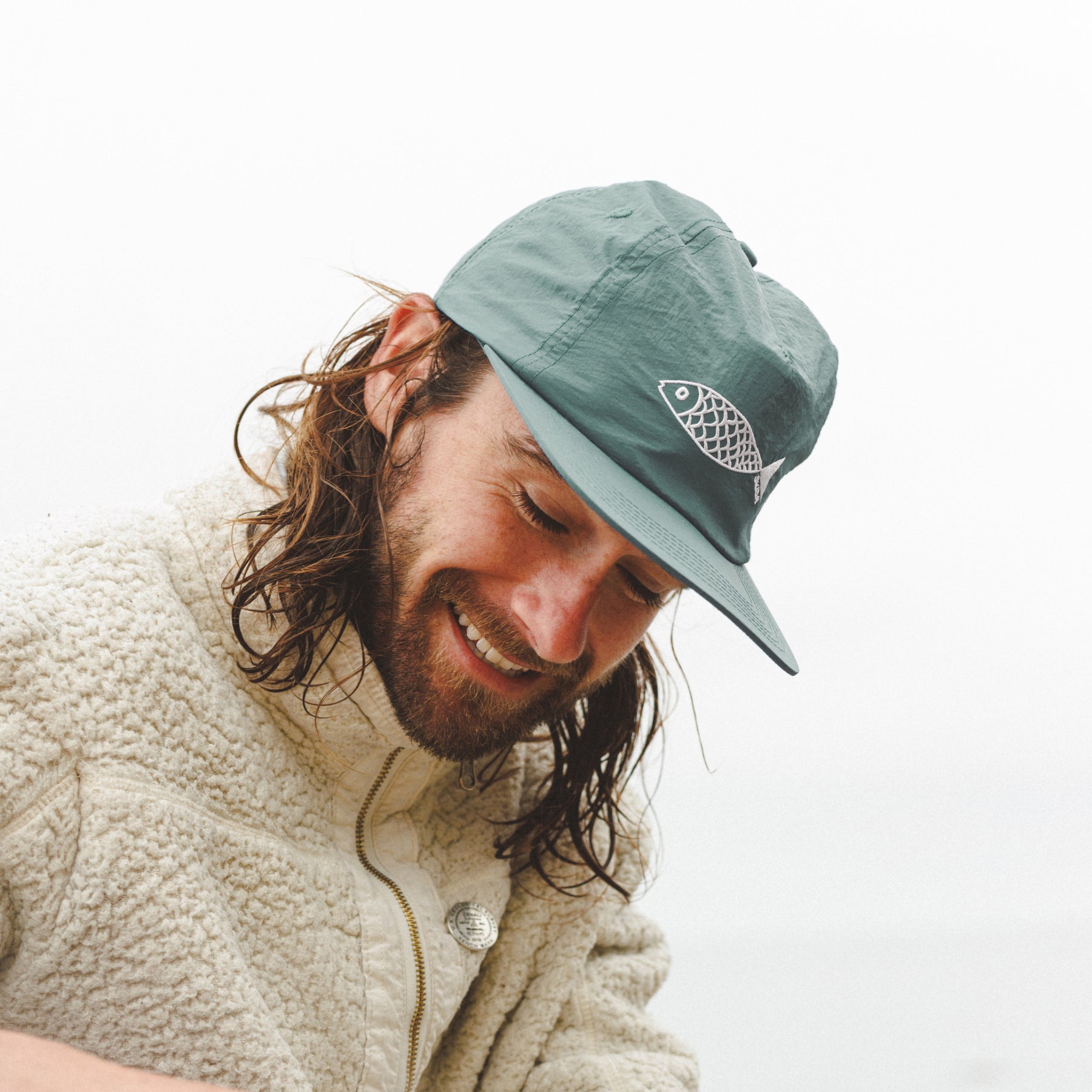 Fishy Gray | Motif Cap