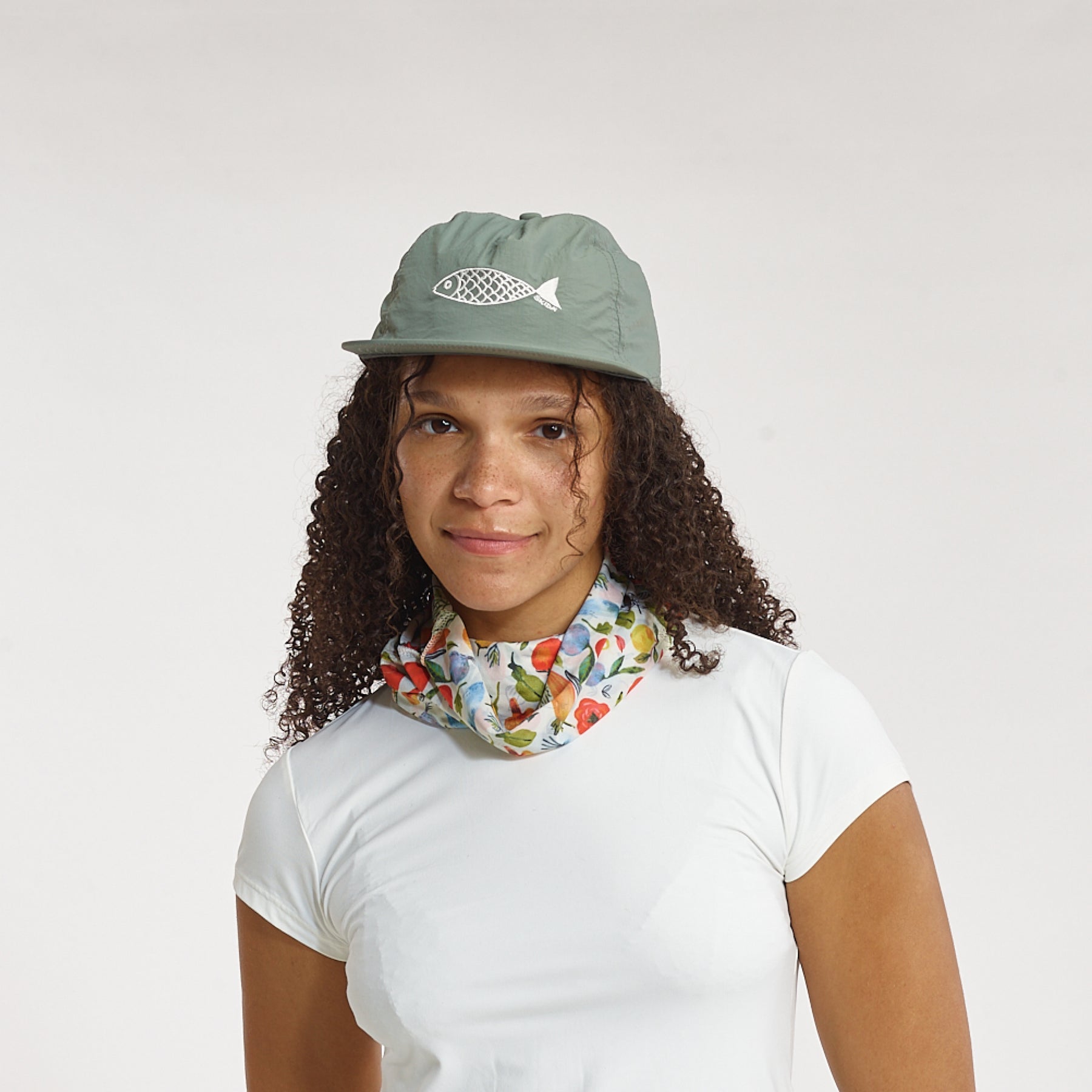 Fishy Gray | Motif Cap