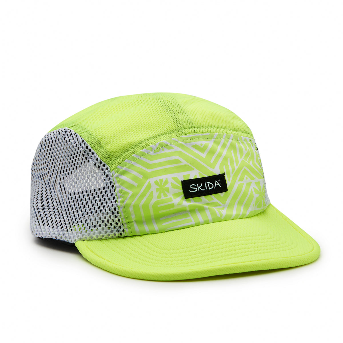 Neon Waves | Packable Run Cap | Skida | Headwear & Accessories