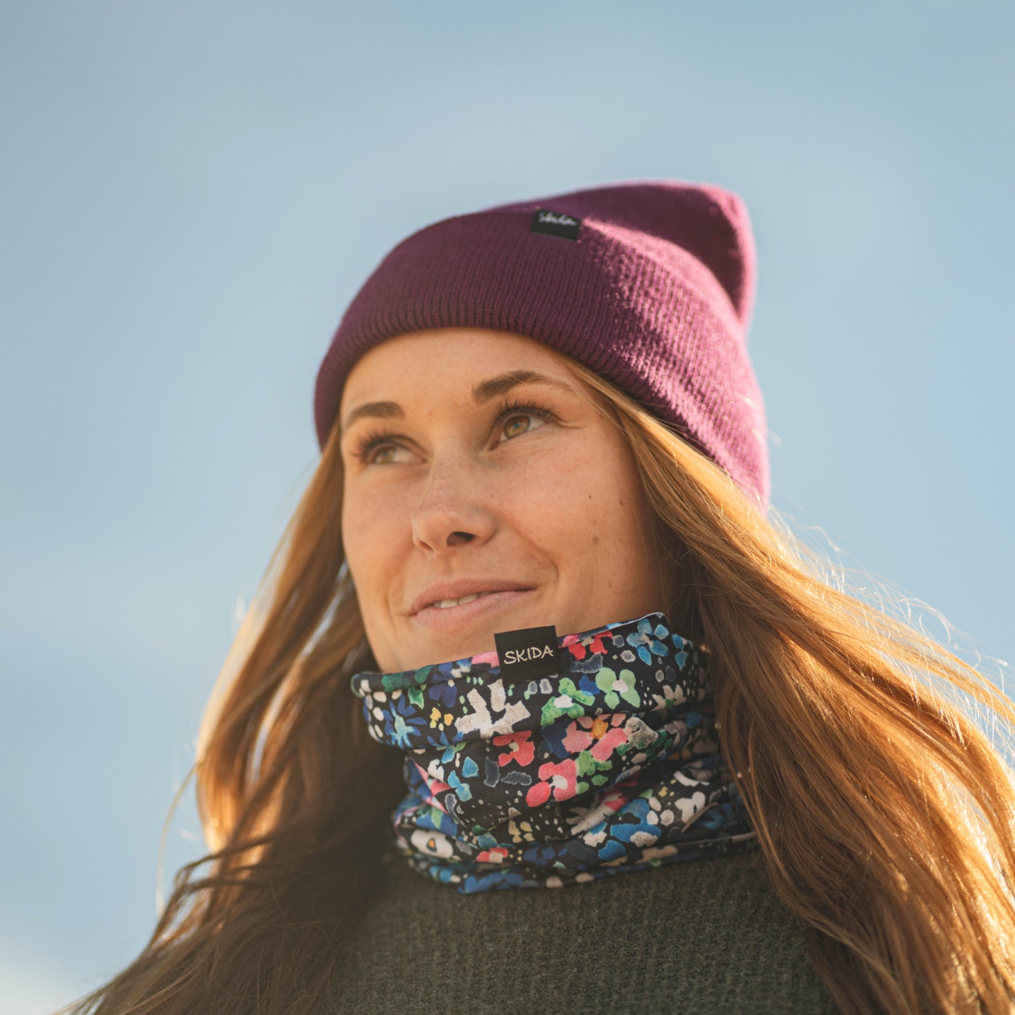 Beet | Classic Cuffed Knit Beanie