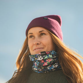 Beet | Classic Cuffed Knit Beanie