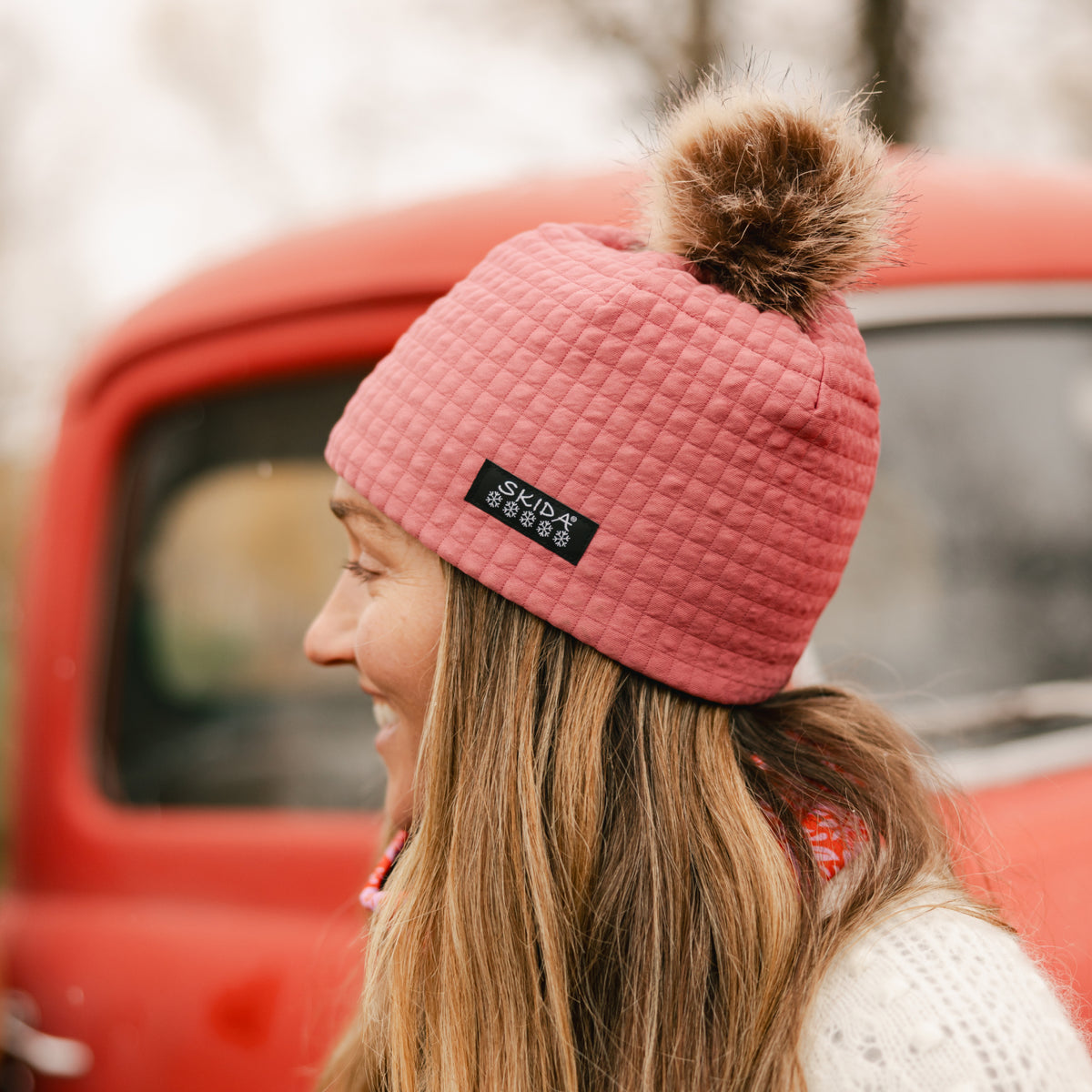 Shiraz | Chateau Fleece-Lined Pom Hat