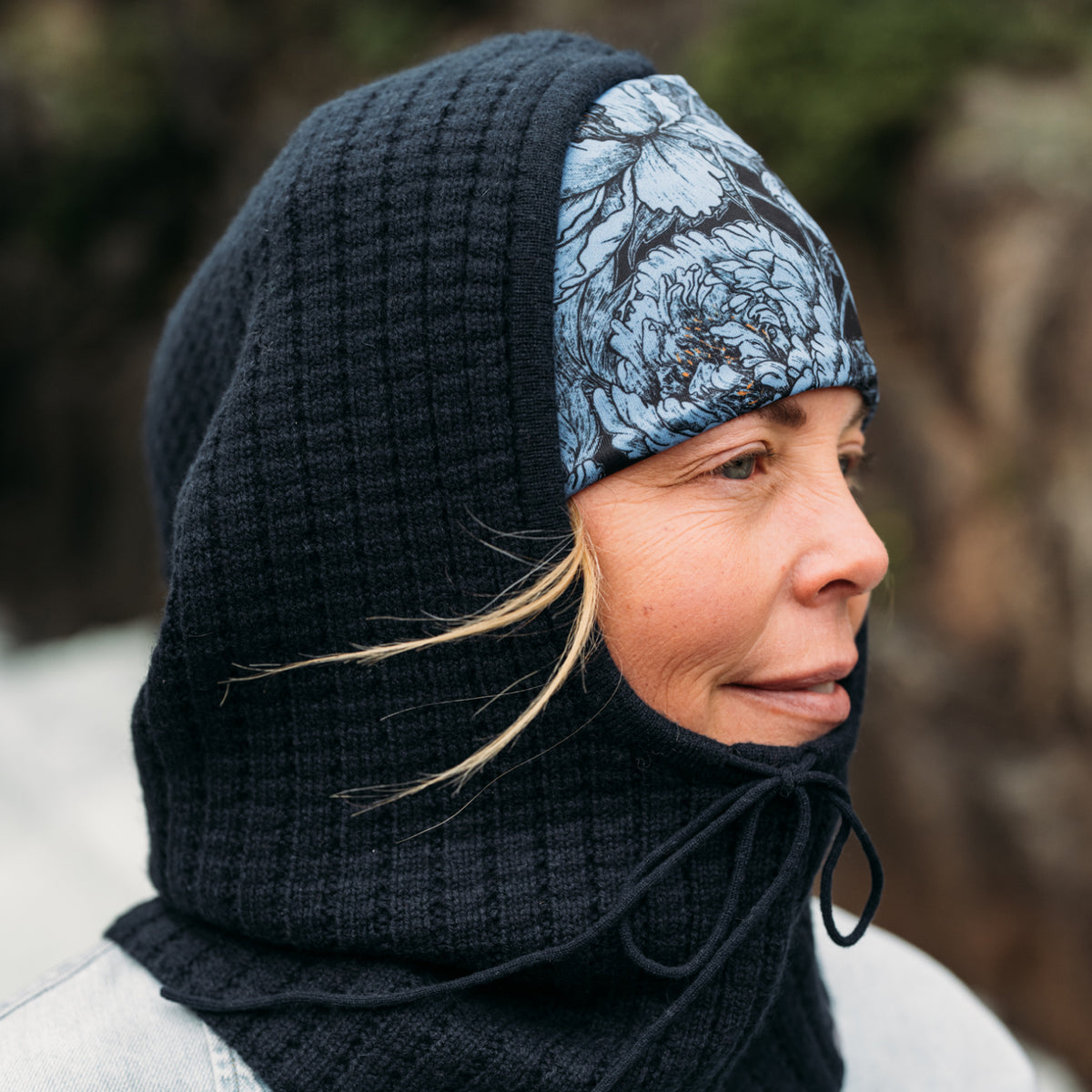 Navy | Cashmere Bloomfield Balaclava