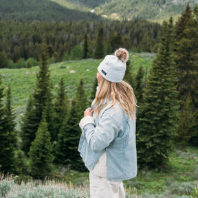 Delphine | Chateau Fleece-Lined Pom Hat