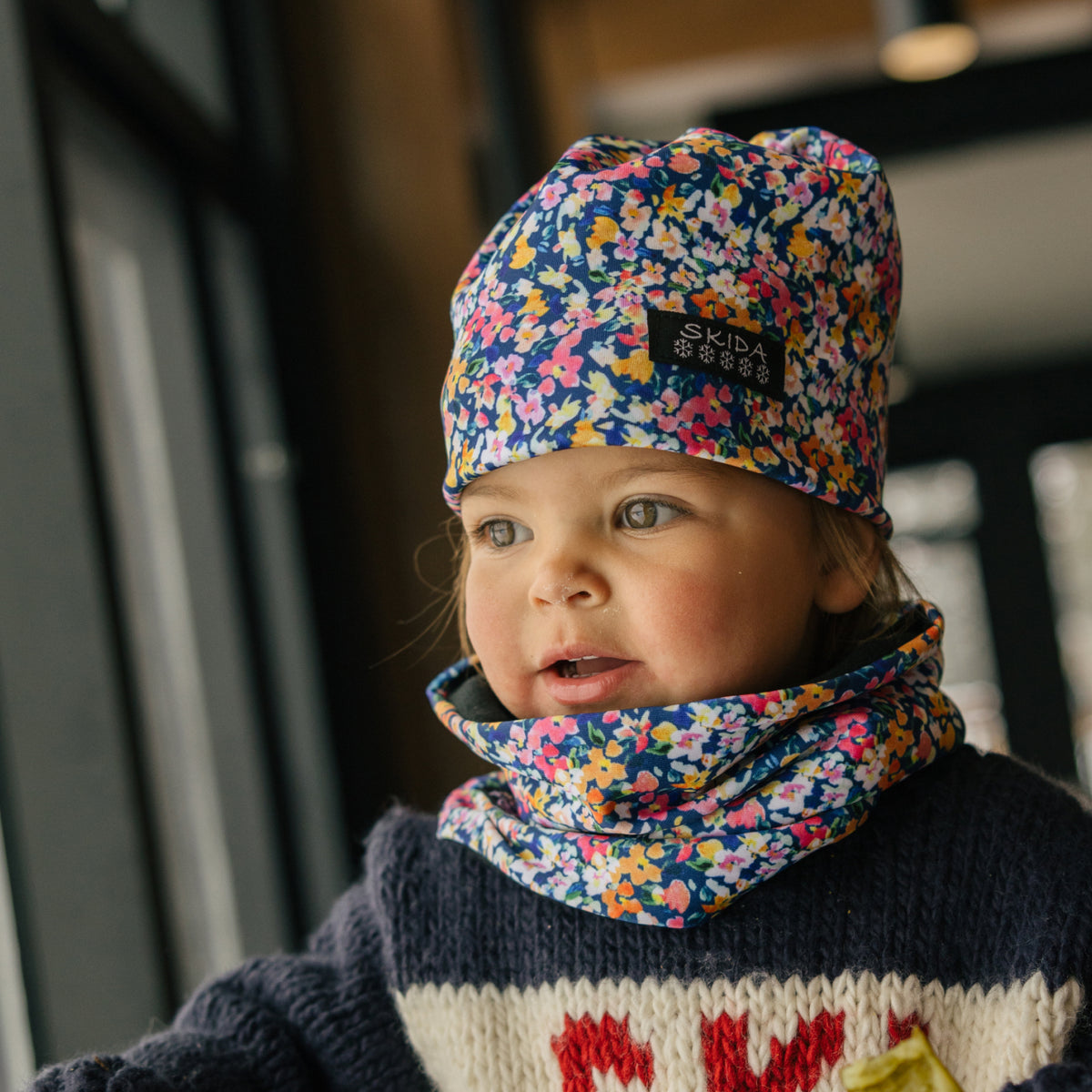 Juliet | Kids Alpine Fleece-Lined Neckwarmer