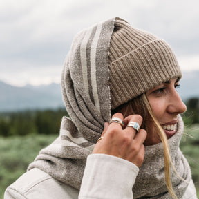 Espresso | Handspun Shawl