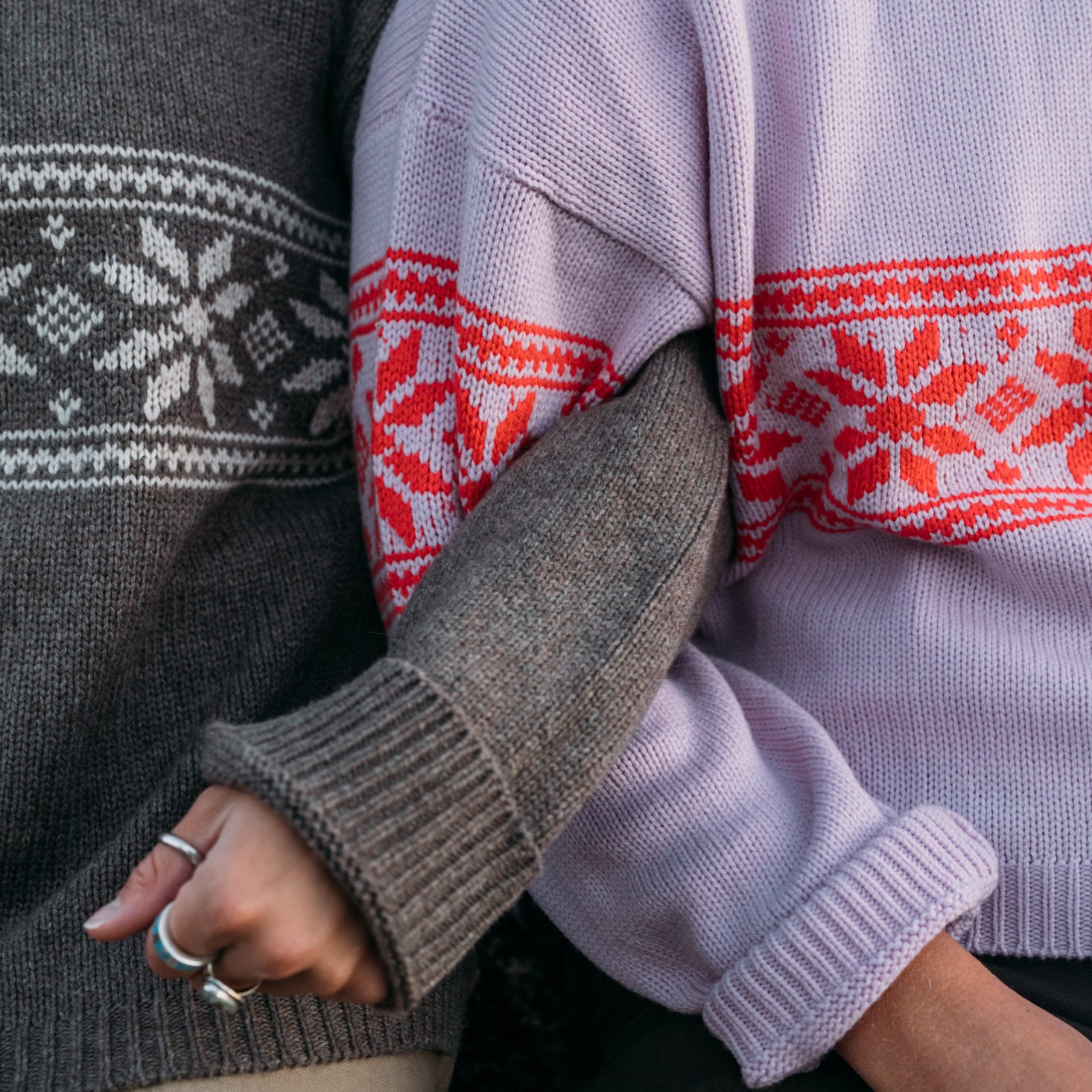 Maple Sugar | Fairlee Fair Isle Cashmere Sweater