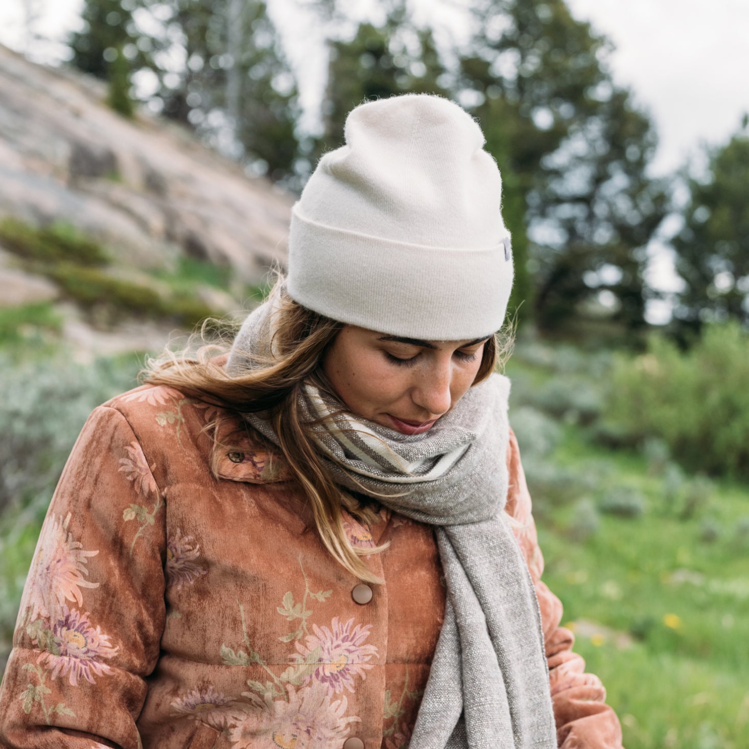 Satin | Cashmere Wheelock Knit