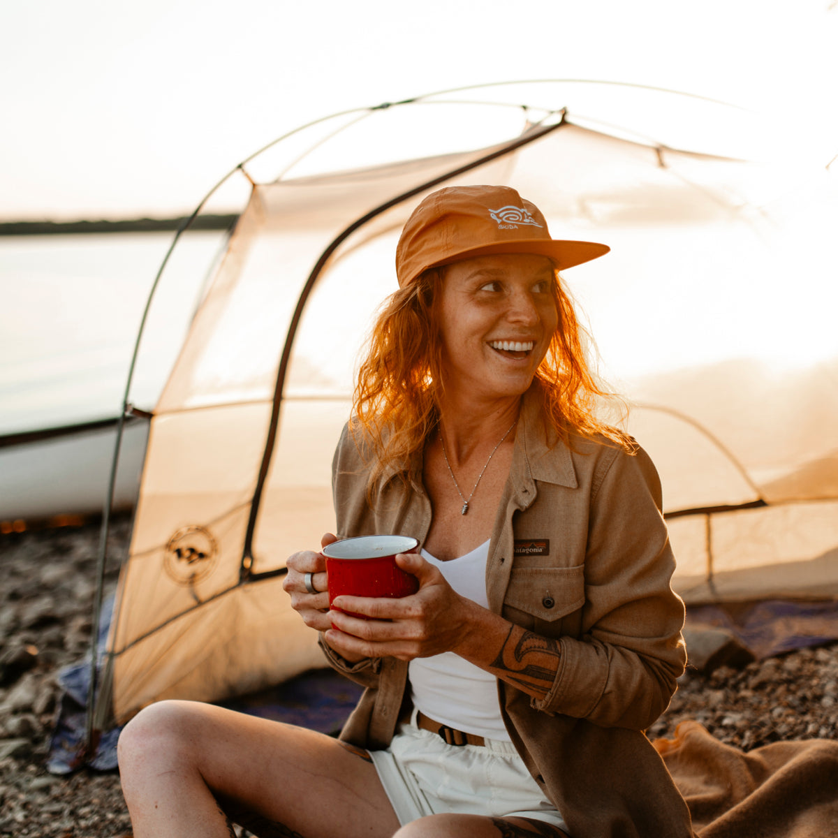 Odyssey Orange | Nylon Motif Cap