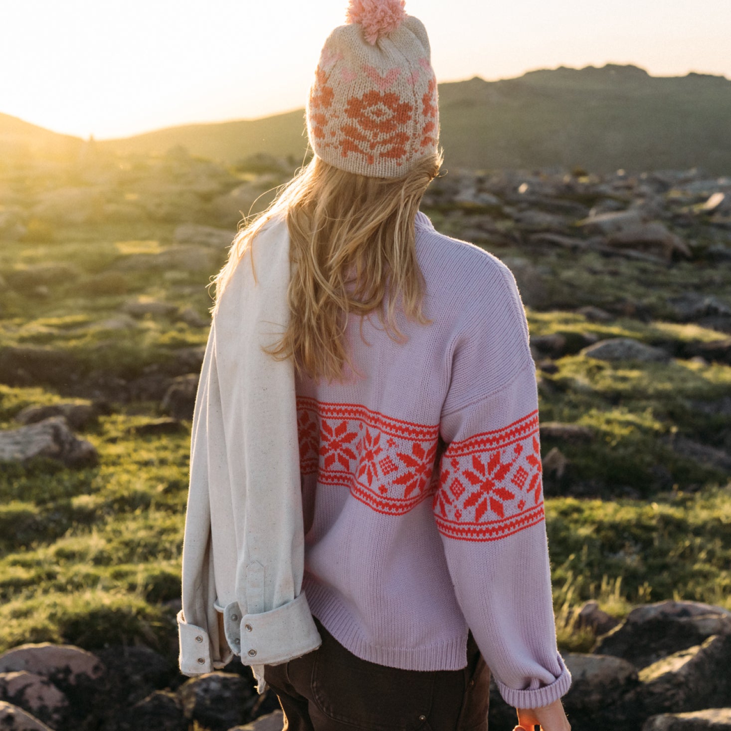 Lola | Fairlee Fair Isle Cashmere Sweater