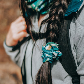 Palm Verde | Single Scrunchie