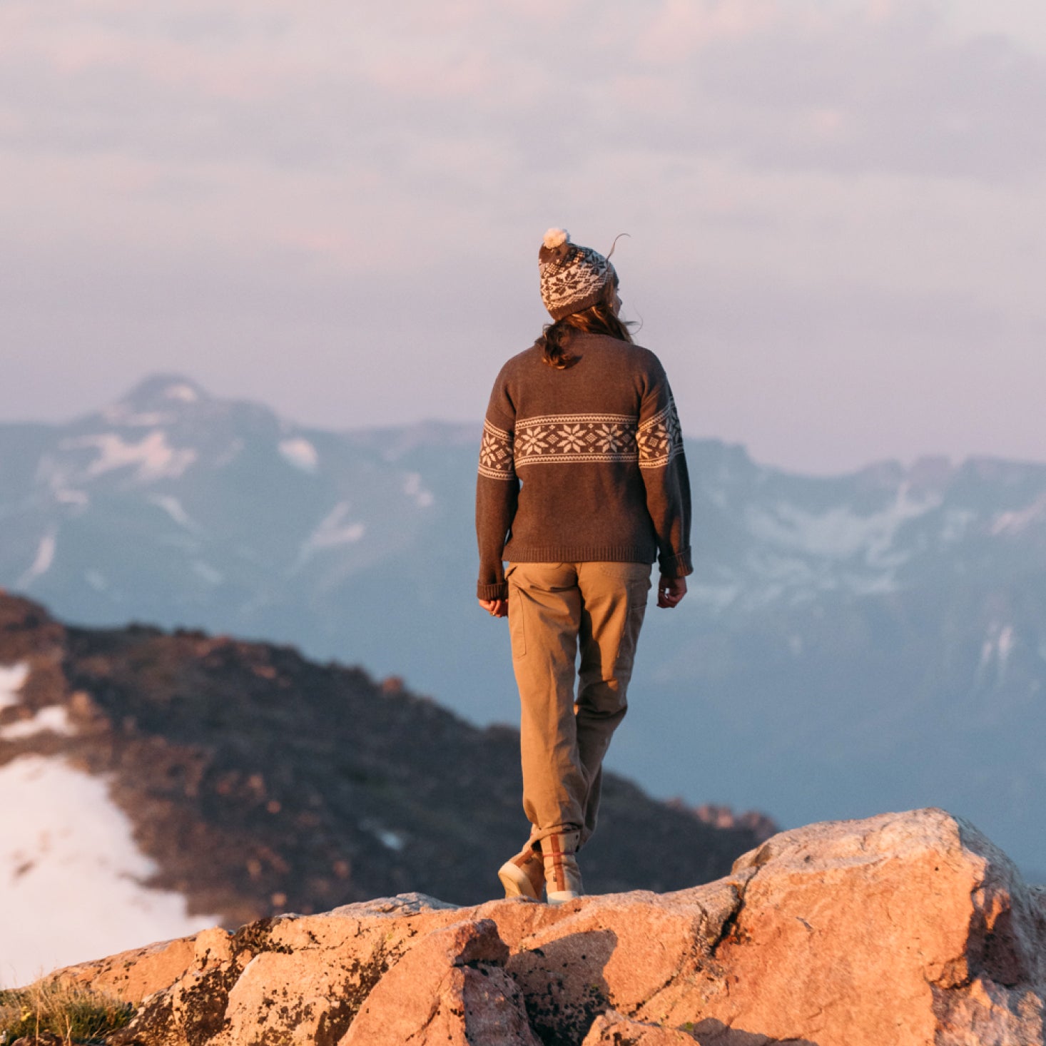 Maple Sugar | Fairlee Fair Isle Cashmere Sweater