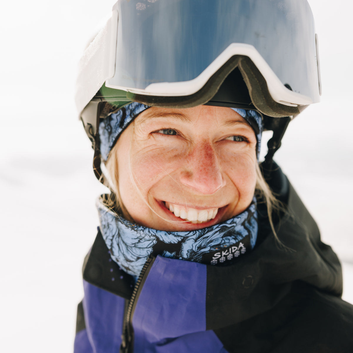 Sapphire | Alpine Fleece-Lined Neckwarmer
