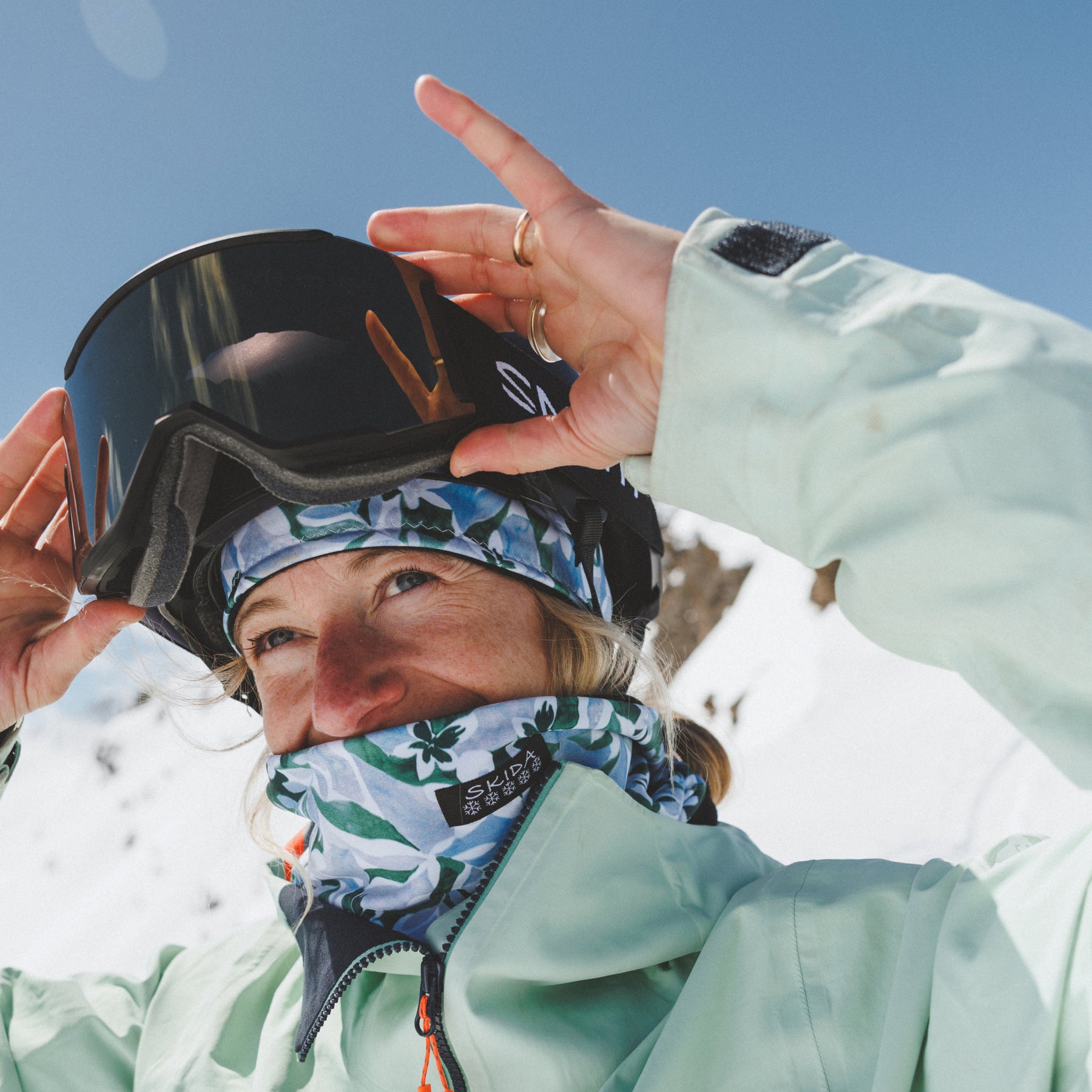 Ocean Breeze | Alpine Fleece-Lined Neckwarmer