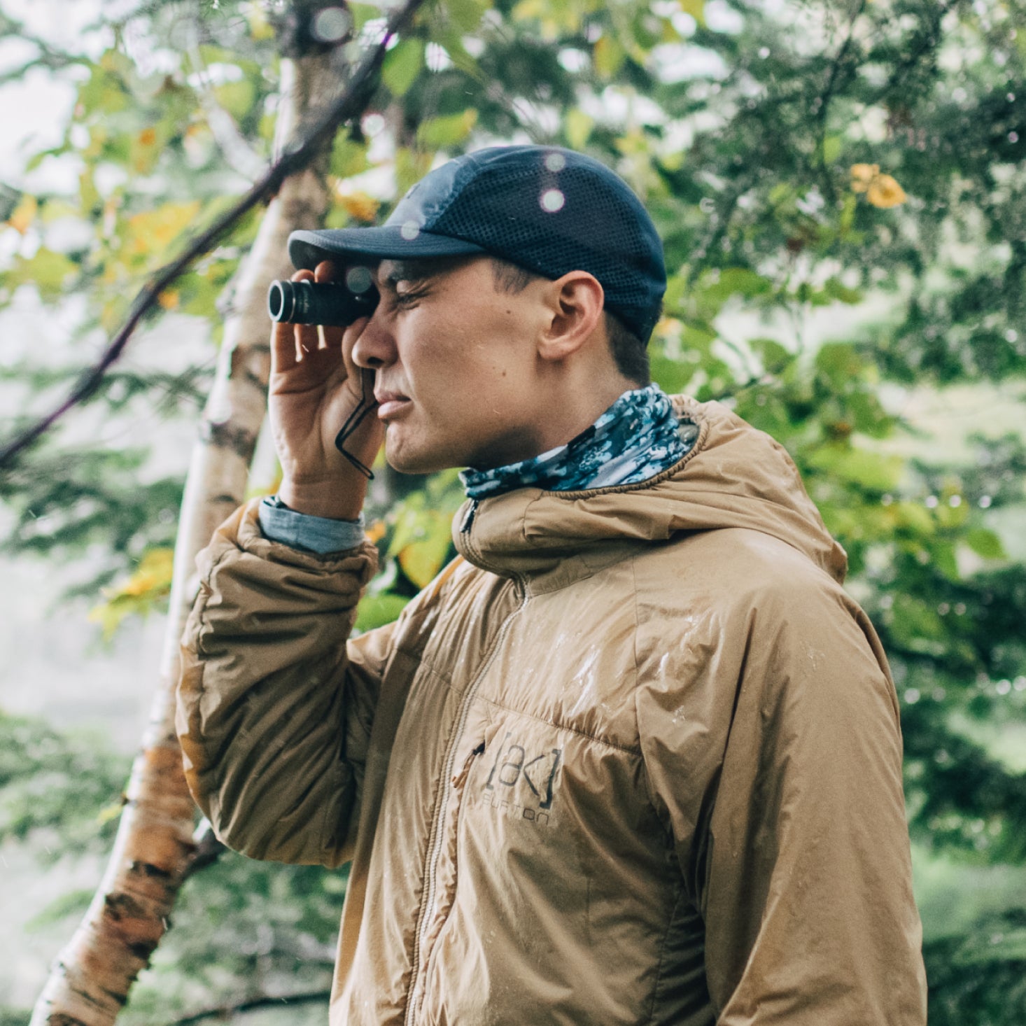 ENNOY PACKABLE NYLON JACKET & fleece cap