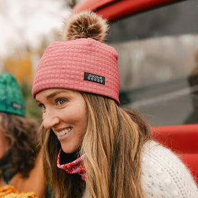 Shiraz | Chateau Fleece-Lined Pom Hat