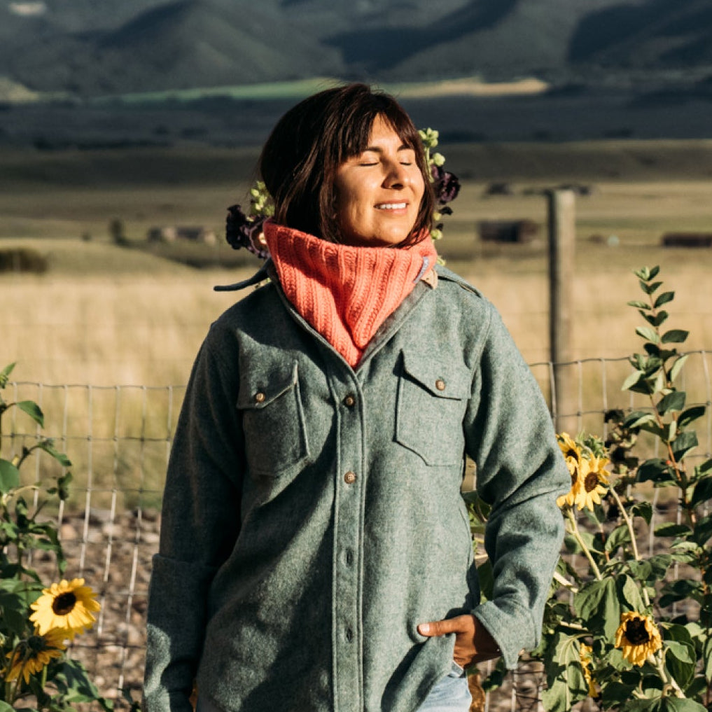 Coral | Cashmere Bliss Cowl